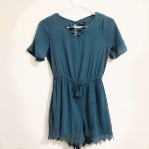 Blue Romper
